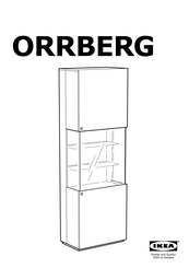 IKEA ORRBERG Manual De Instrucciones