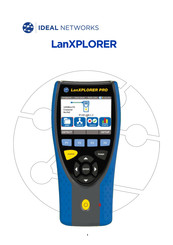 Ideal Networks LanXplorer Pro Manual De Instrucciones