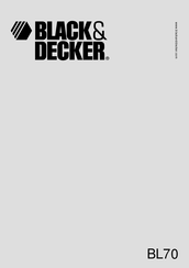 Black and Decker BL70 Manual De Instrucciones