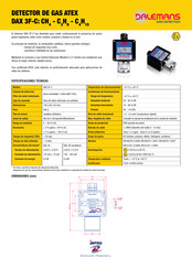 DALEMANS DAX 3F-C Guia De Inicio Rapido