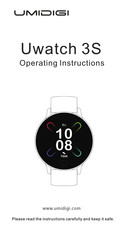 UMIDIGI Uwatch 3S Instrucciones De Operación