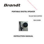 Brandt BAX100BK Manual De Instrucciones