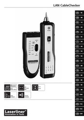 LaserLiner LAN CableChecker Manual De Instrucciones