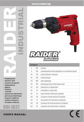 Raider RDI-ID37 Manual Del Usuario