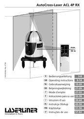 LaserLiner AutoCross-Laser ACL 4P RX Manual De Instrucciones