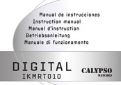 Calypso Watches DIGITAL IKMRT010 Manual De Instrucciones