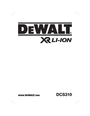 DeWalt DCS310 Traducido De Las Instrucciones Originales