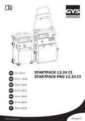 GYS STARTPACK PRO 12.24 CI Manual Del Usuario