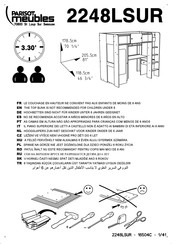 Parisot Meubles 2248LSUR Instrucciones De Montaje