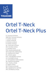 Thuasne Ortel T-Neck Manual Del Usuario