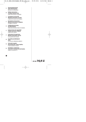 EINHELL BT-HD 14,4 Li Manual Del Usuario