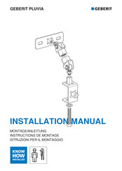 geberit Pluvia Manual De Instrucciones