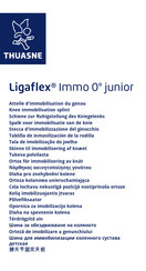 Thuasne Ligaflex Immo 0 junior Manual Del Usuario