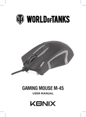 Konix World of Tanks M-45 Manual Del Usuario