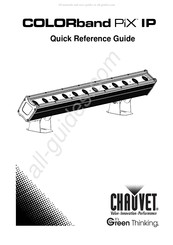 Chauvet COLORband PiX IP Guia De Inicio Rapido