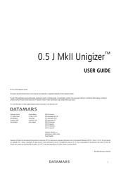 Datamars 0.5 J Guia Del Usuario