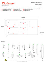 Ricchezze Mesina Manual De Instrucciones