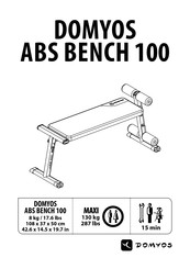 Domyos ABS bench 100 Manual De Instrucciones