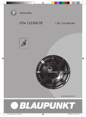 Blaupunkt GTw 122300 DE Manual De Instrucciones