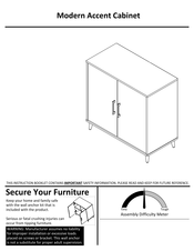 Ameriwood HOME 6544817COM Instrucciones De Montaje