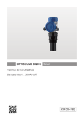 KROHNE OPTISOUND 3020 C Manual Del Usuario