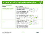 HP LaserJet M1120 Serie Guia Del Usuario