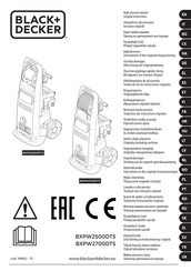 Black+Decker BXPW2700DTS Traducción De Las Instrucciones Originales