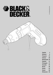 Black and Decker KC600H Manual De Instrucciones