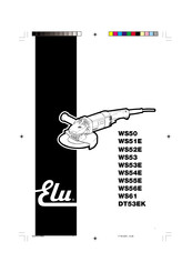 Elu WS54E Manual De Instrucciones