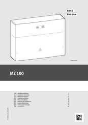 Bosch Thermotechnik EMS 2 MZ 100 Manual De Instrucciones