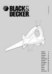 Black and Decker CS143 Manual De Instrucciones