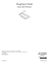 Kohler ProFlex K-1257-CB Diagrama De Instalación