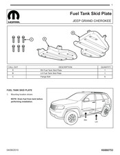 Mopar 82211999 Instrucciones De Montaje