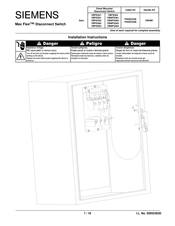 Siemens Max Flex FHOEC036 Manual Del Usuario