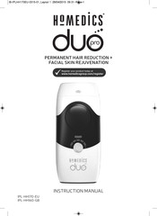 HoMedics DUO Pro Manual De Instrucciones