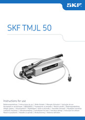 SKF TMJL 50 Instrucciones De Uso