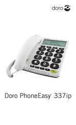 Doro PhoneEasy 337ip Manual Del Usuario