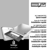 Iomega ZIP-750 Instalación Rápida