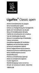 Thuasne Ligaflex Classic open Manual Del Usuario