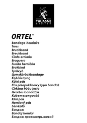 Thuasne ORTEL Manual Del Usuario