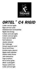 Thuasne ORTEL C4 RIGID Manual Del Usuario