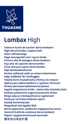 Thuasne Lombax High Manual Del Usuario