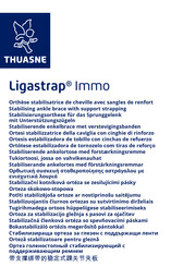 Thuasne Ligastrap Immo Manual Del Usuario