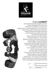 Thuasne Genucontrol Manual Del Usuario