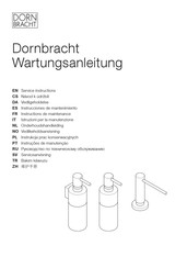 Dornbracht 82 438 970-00 Instrucciones De Mantenimiento