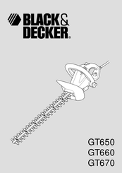 Black and Decker GT660 Manual De Instrucciones