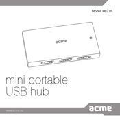 ACME HB720 Manual Del Usuario