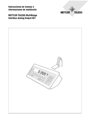 Mettler Toledo MultiRange ID7 Instrucciones De Manejo E Informaciones De Instalación