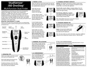 Zircon StudSensor i60 OneStep Manual Del Usuario