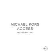 Michael Kors DW10M3 Manual Del Usuario